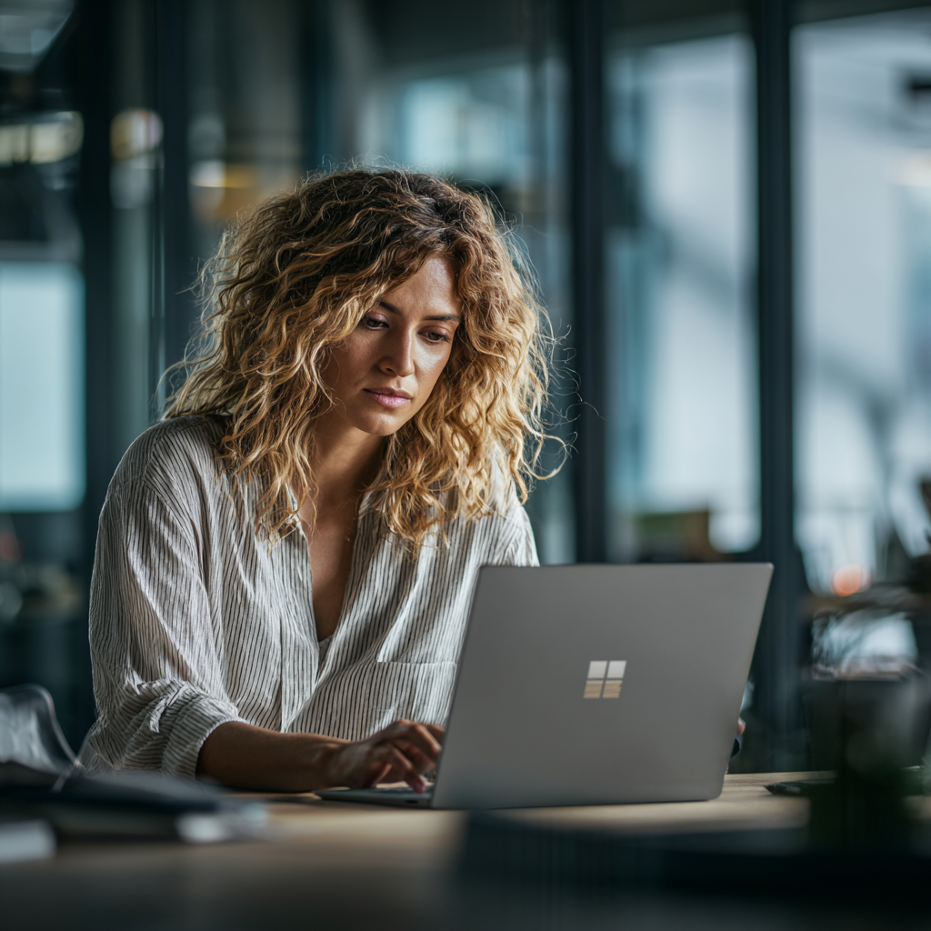 Surface Laptop 6 in Professional Environment