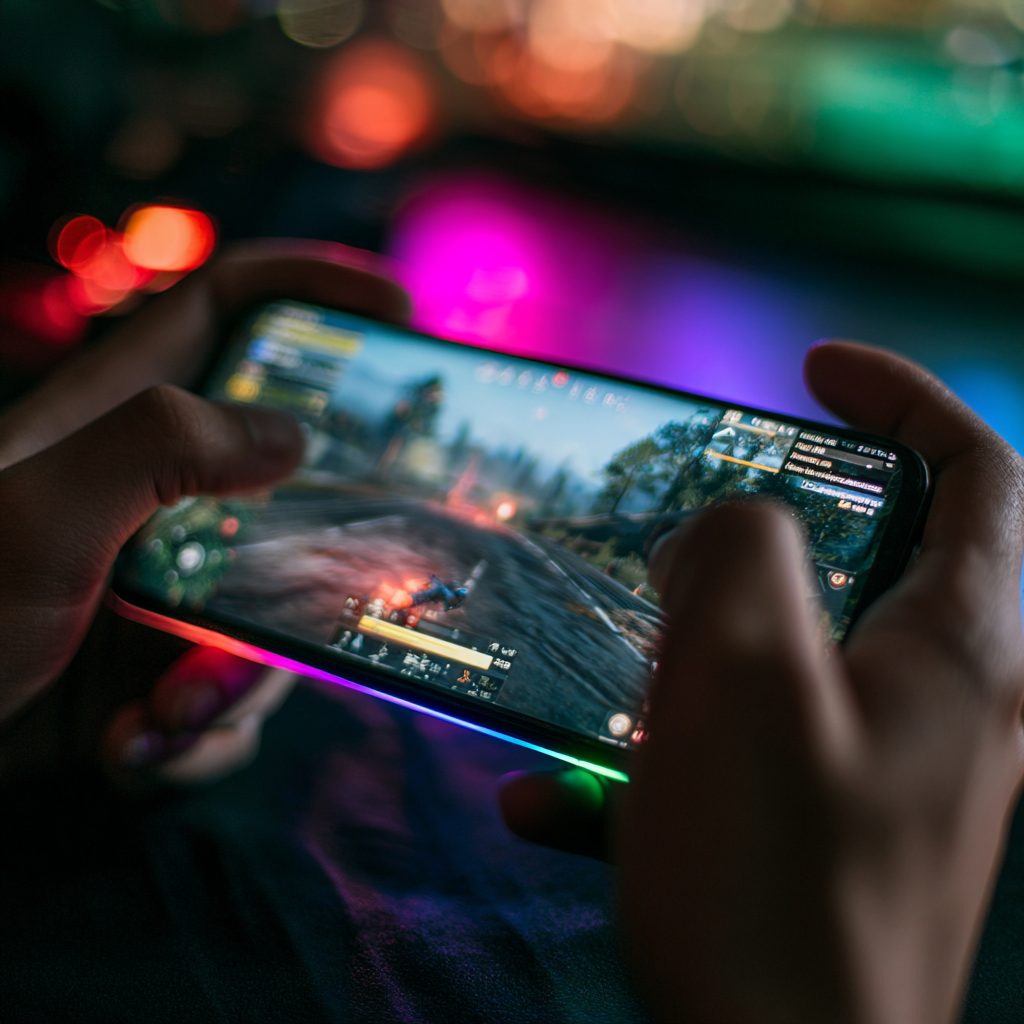 Gaming Smartphone Setup