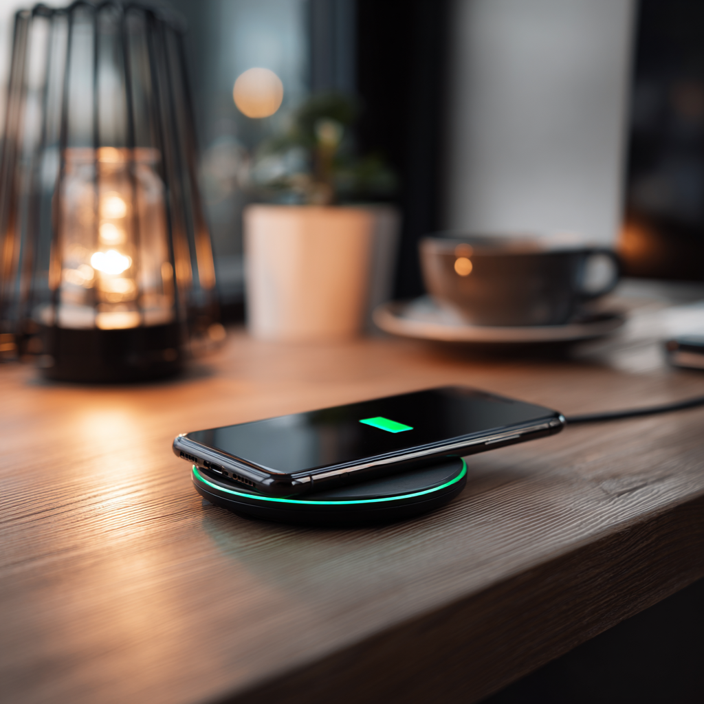 Smartphone Wireless Charg
ing Compatibility