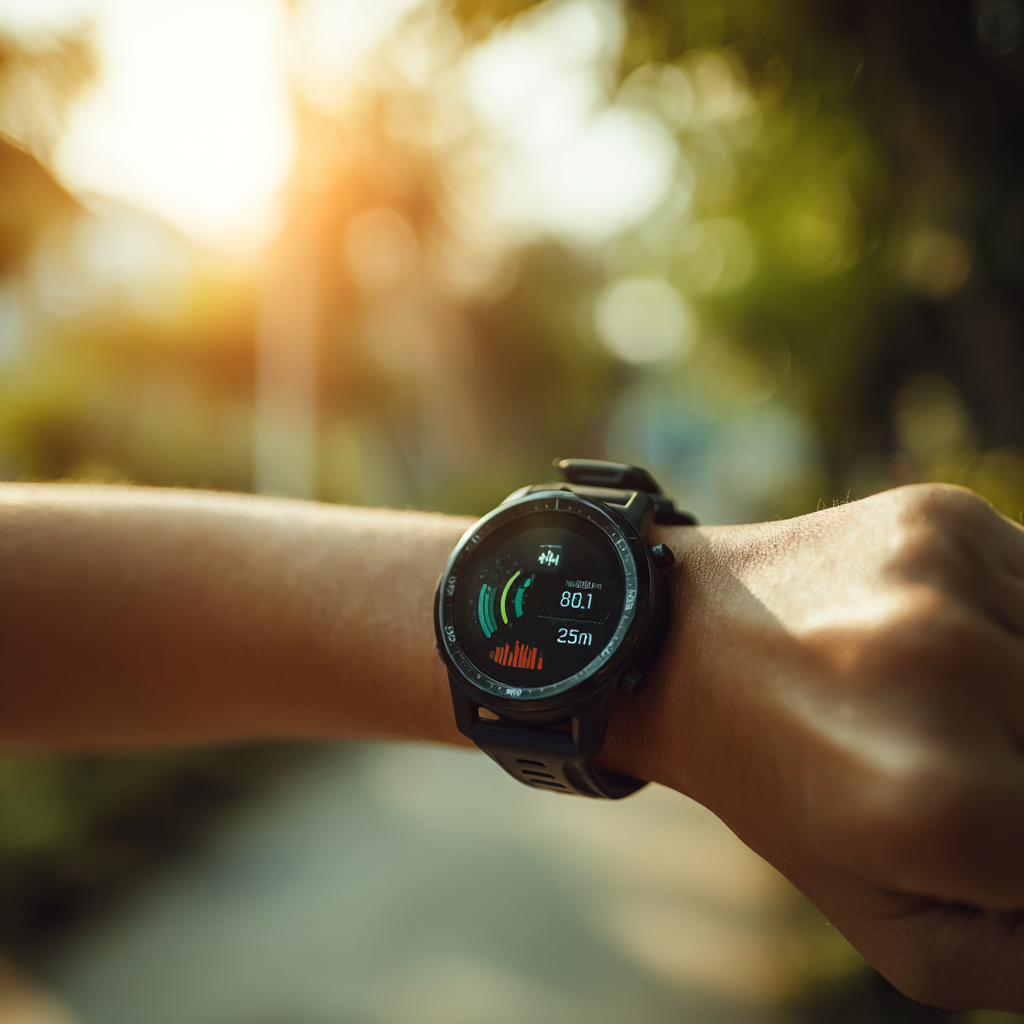 Apple Watch Series 9 Health Metrics Display